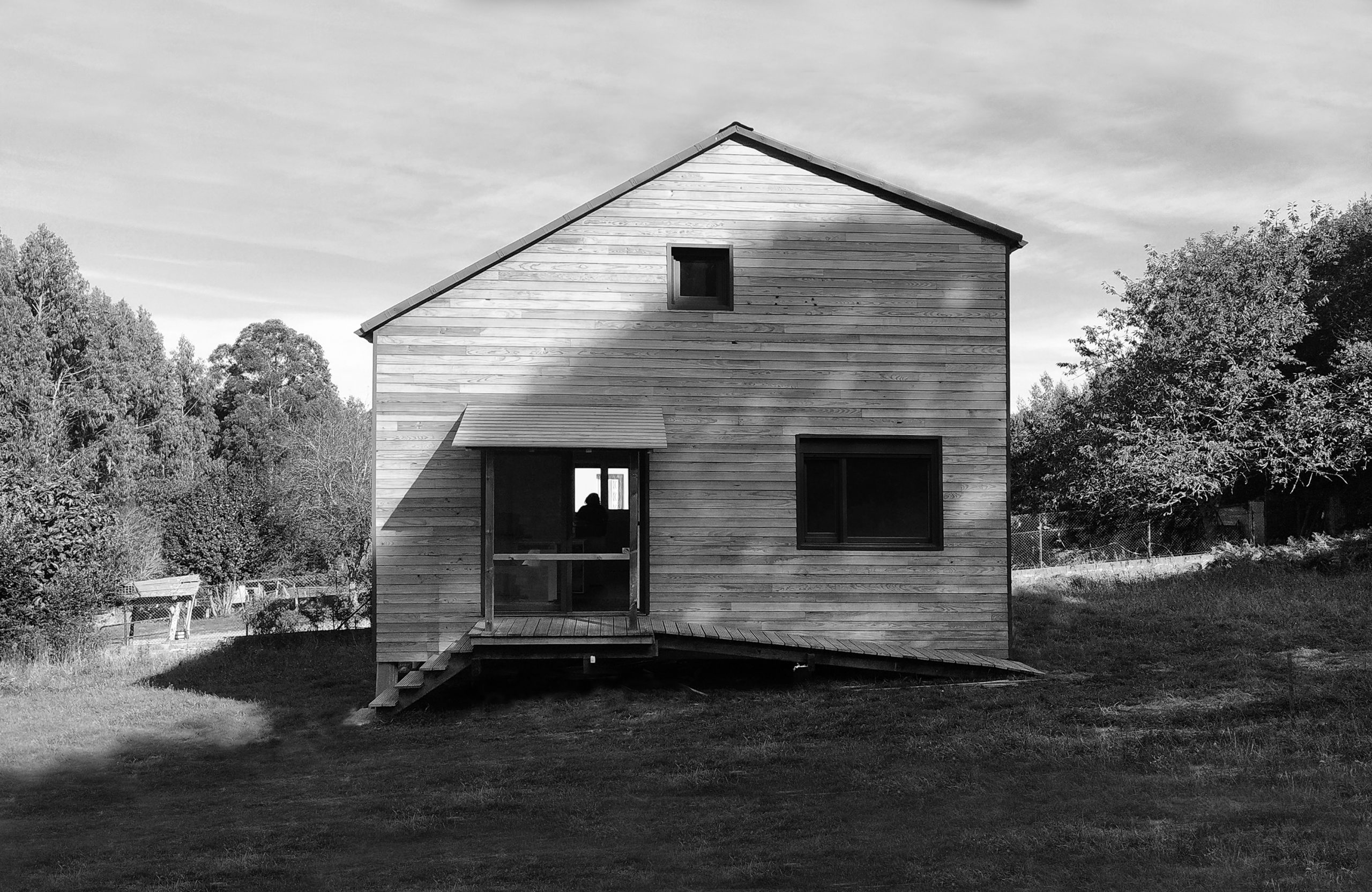 Casa rústica de madera - Vivienda en Casal